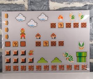Super Mario Maker - Planche de magnets (01)